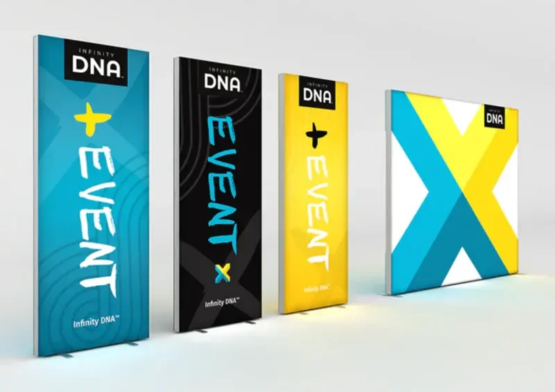 DNA Infinity Banner Fabric